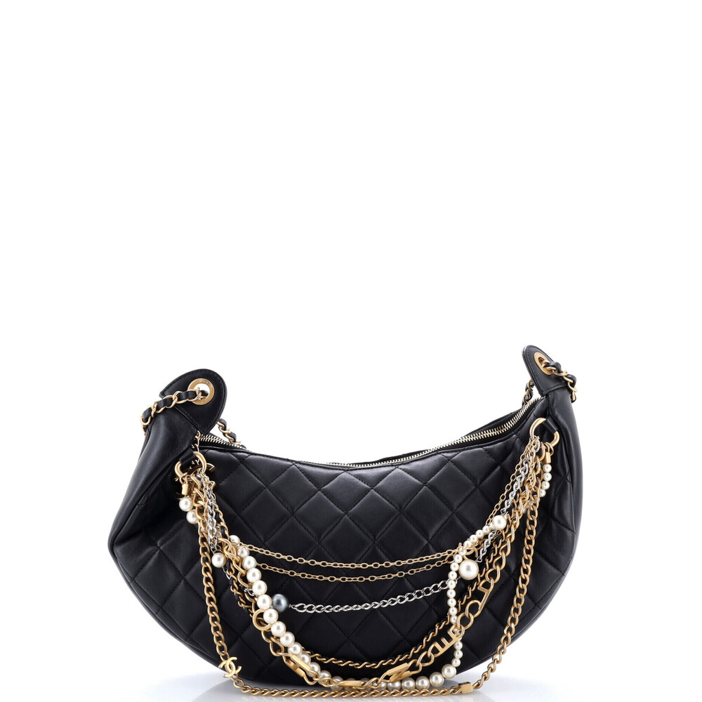 Chanel All About Chains Hobo